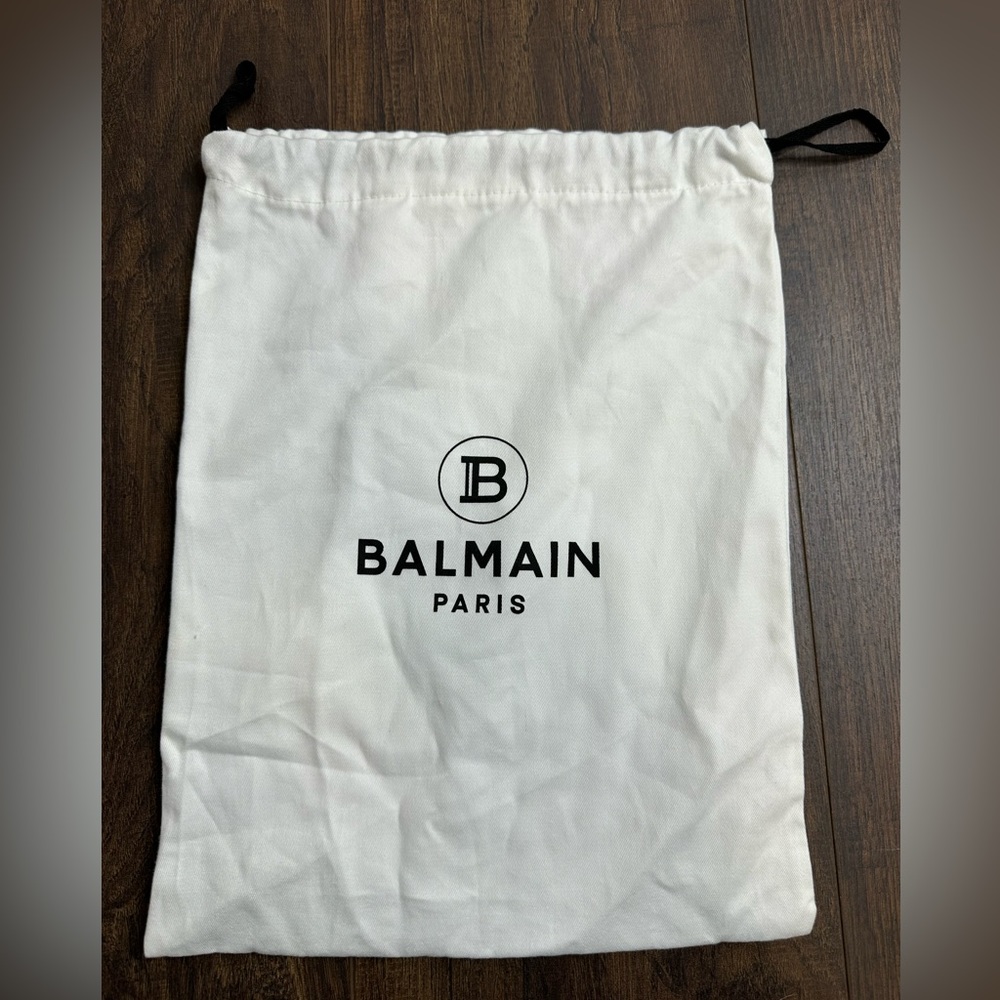 10.5x14” Balmain Dust Bag